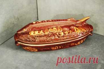 Винтаж: Форма для запекания Стерлядь. Скопинская обливная керамика купить в интернет-магазине Ярмарка Мастеров по цене 690 ₽ – X4F2SRU, Кухонная утварь винтажная, Рошаль - доставка по России Винтаж: Форма для запекания Стерлядь. Скопинская обливная керамика в наличии в интернет-магазине на Ярмарке Мастеров - 55633492. Кухонная утварь винтажная от Antiq-vintag. Размер: 29*12*12 см
Вес: 980 г. Материал: обливная глина, керамика. Гарантированная доставка по всей России....