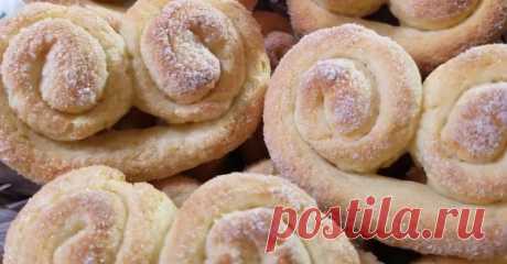 Мягкие творожные «завитушки» с сахарной корочкой — Фактор Вкуса