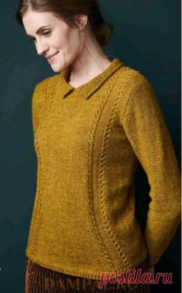 ЖЕНСКИЙ ДЖЕМПЕР «КОРДЕЛИА» (СПИЦЫ)