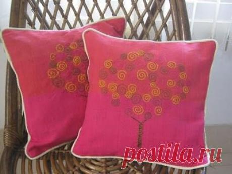 @ Подушки хендмейд | МОЙ МИЛЫЙ ДОМ – идеи рукоделия, вязание, декорирование интерьеров
