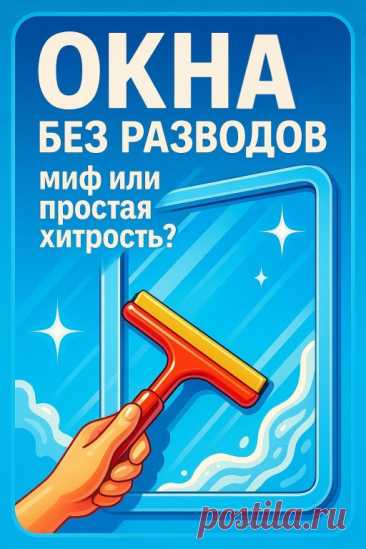 Как легко отмыть окна до идеального блеска! Несколько простых приёмов... | Интересный контент в группе Полезная группа