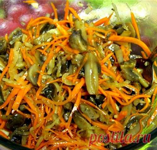 ГРИБЫ ПО-КОРЕЙСКИ