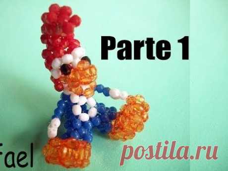 Pica-Pau de miçangas parte 1/2