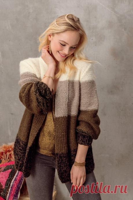 ПОКАЗЫВАЕМ вязаные КАРДИГАНЫ СПИЦАМИ + выкройки к ним и подборка пряжи из чего связать | Магазин пряжи и товаров для вязания Pryazha.su | Дзен