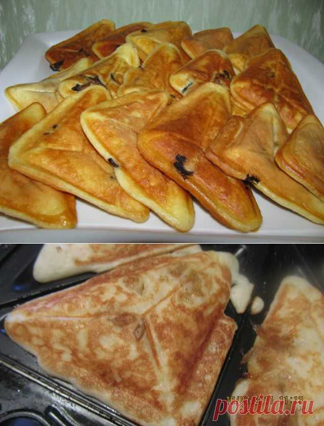 Пирожки из сендвиничницы