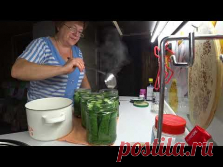 МАРИНОВАННЫЕ ОГУРЧИКИ 7 июля 2019 г.