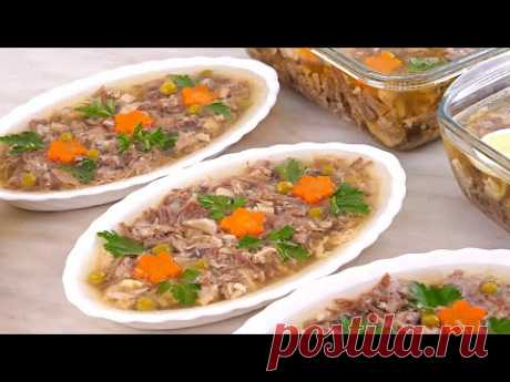 Вкусный домашний холодец без секретов! Как правильно сварить прозрачный холодец