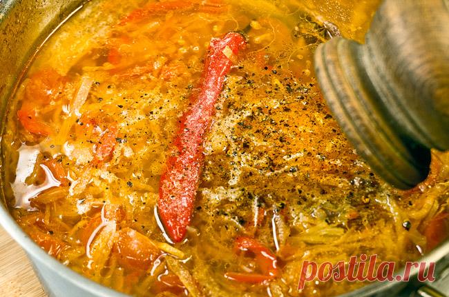 Ленивые щи из кислой капусты и репы — Живой Журнал