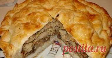Самые вкусные рецепты: Курник домашний узбекский