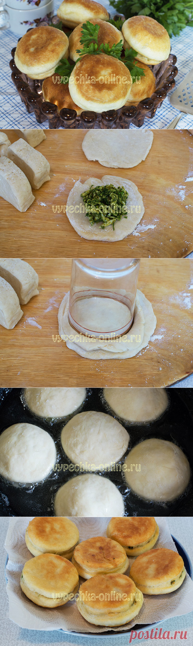 Пончики дрожжевые с начинкой