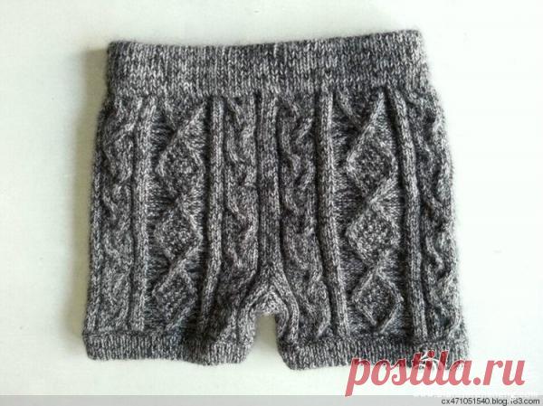Вязаные шорты