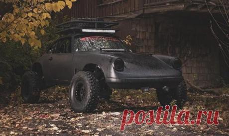 Наверное один из самых лютых Porsche 911 (12 фото + 1 видео) Этот необычный автомобиль начал свою жизнь в виде Porsche 911 1969 года. Его ранняя история полностью утеряна, но мы знаем, что его обнаружил известный