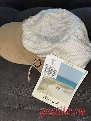NWT RIP CURL OS Women's Newsboy Winter CABLE Knit Hat Cap Leather Bill  | eBay NWT RIP CURL OS Women's Newsboy Winter CABLE Knit Hat Cap Leather Bill. Cute style cap Ivory & beige color. One size . Thanks for looking