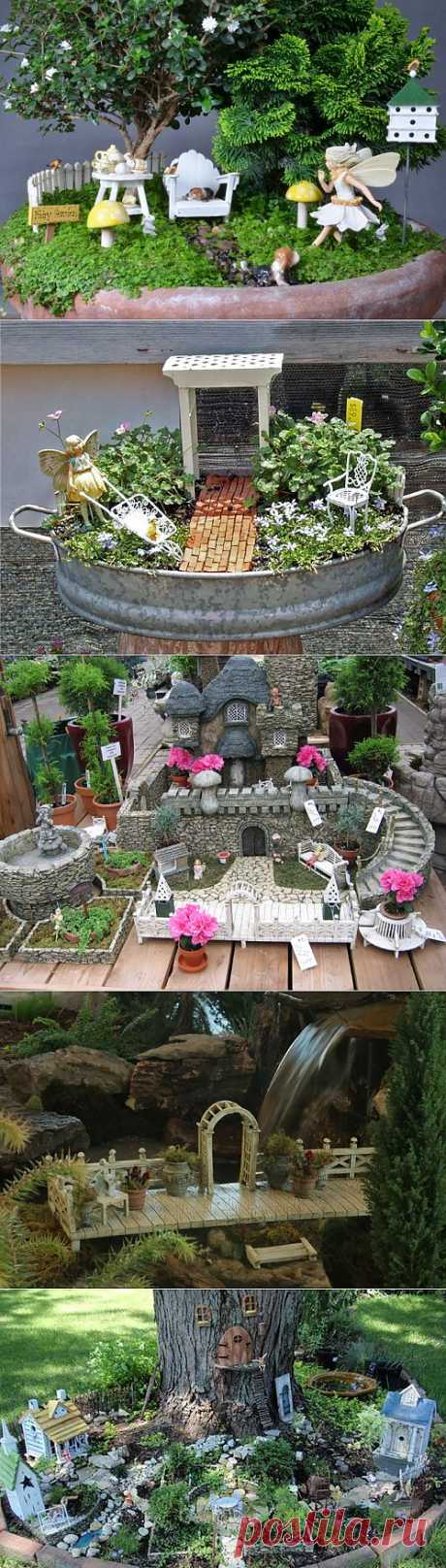 Fairy garden: заманите фею в сад / Ландшафтный дизайн / 7dach.ru