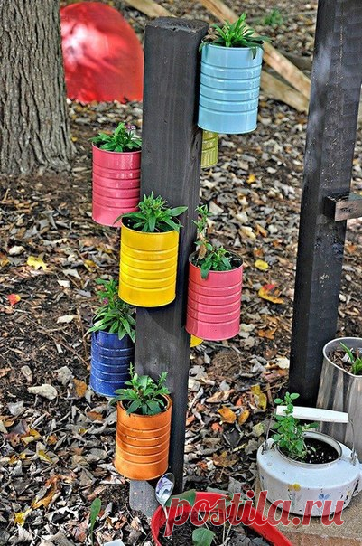 Креативные идеи из жестяных банок — Сделай сам, идеи для творчества - DIY Ideas