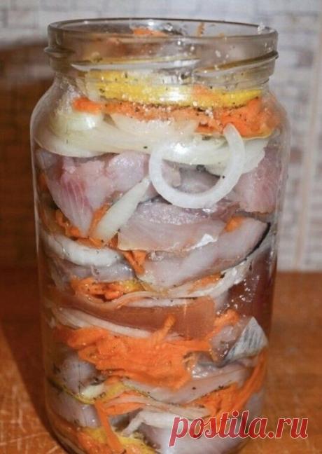 Безумно вкусная селёдка по-голландски!