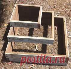 Vintage Timber Tiered Planter on Etsy, $95.00 AUD