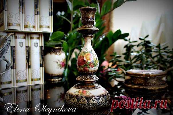 Подсвечник .