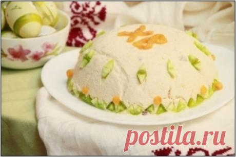 Лимонно-имбирная пасха