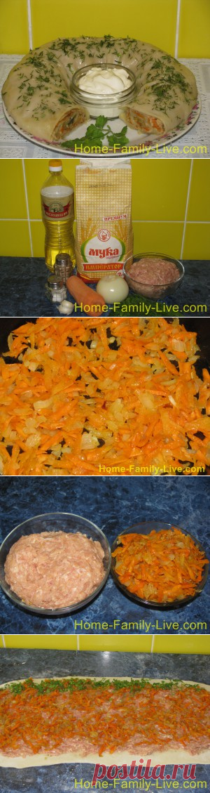 Ханум с мясом /Сайт с пошаговыми рецептами с фото для тех кто любит готовить