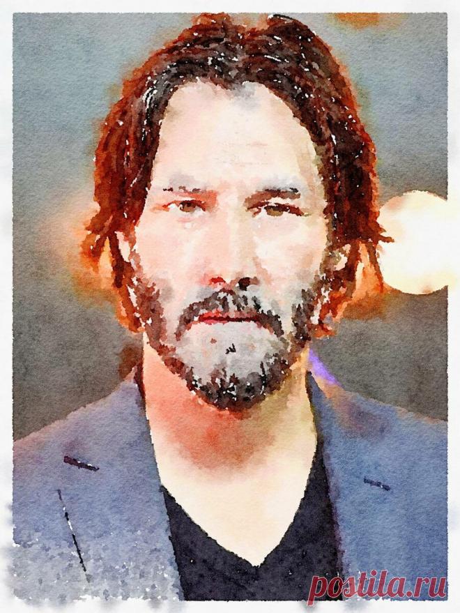Как я рисую портреты знаменитостей | 7Hillsart | Дзен