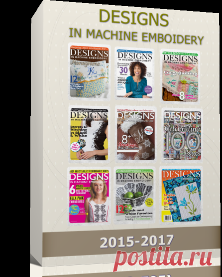 ПОДШИВКА ИЗ 15 ЖУРНАЛОВ - DESIGNS IN MACHINE EMBOIDERY

Журнал по дизайну вышивок для вышивальных машин. Оборудование, нитки, иголки, златошвейки, идеи, реклама.