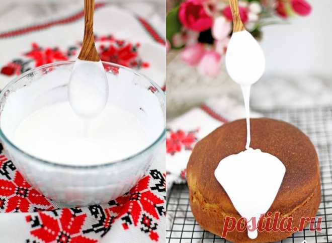 Глазурь для кулича