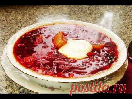 Борщ - пошаговый рецепт приготовления