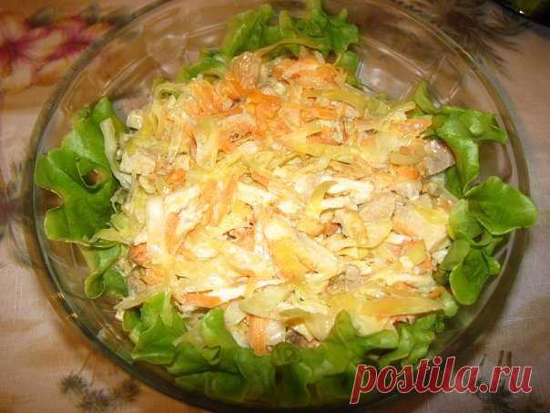 Салат «Мао» с пикантной ноткой — объедение! - Счастливый формат