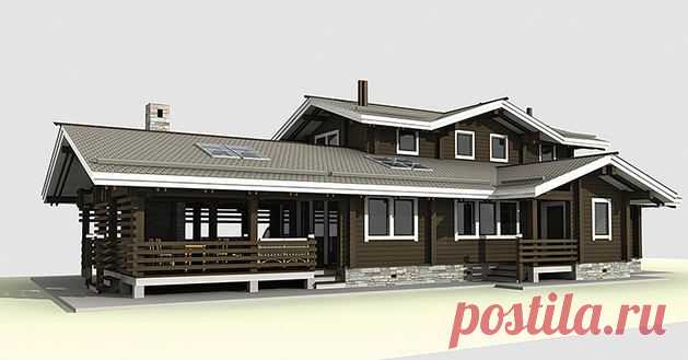 Обзор самых красивых проектов российских домов площадью до 130 метров