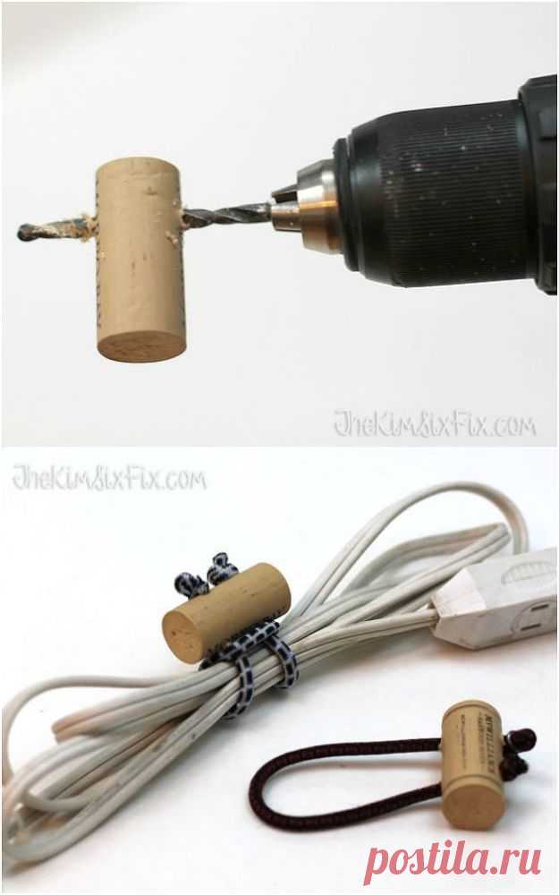 (5193) 11 Genius Organizing Hacks for the Most "Type A" Person in Your Life | Шнуры, Хакеры и Пробки