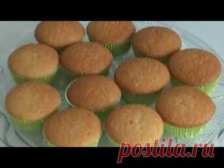 Ванильные маффины с йогуртом. Просто и вкусно / Vanilla muffins