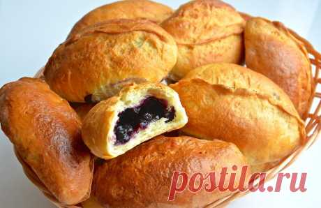 Пирожки с черникой
