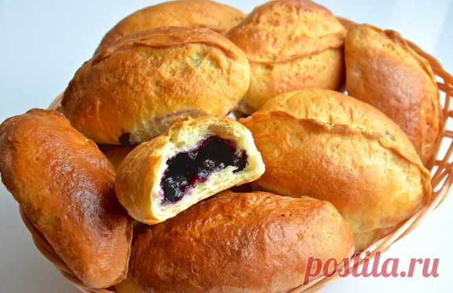 Пирожки с черникой