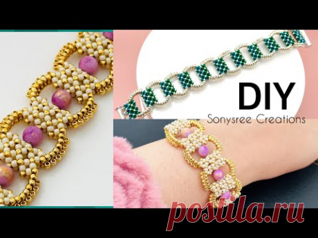 Ladder of Heaven Bracelet || Christmas Gift Idea || DIY Beaded Bracelet