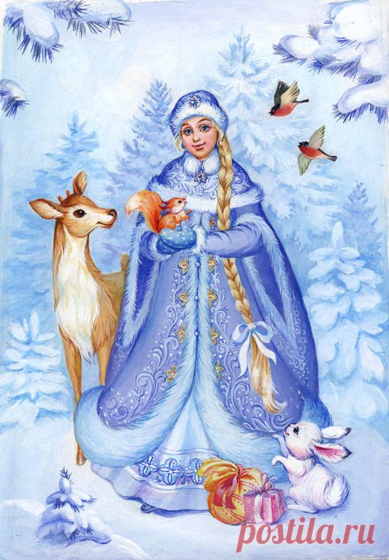 Снегурочка . 35 фото
Снегурочка —  новогодний персонаж. Она – уникальный атрибут 
образа Деда Мороза. Ни один его из младших или зарубежных собратьев не имеет такого милого сопровождения.