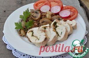 Котлета куриная с гарниром - кулинарный рецепт