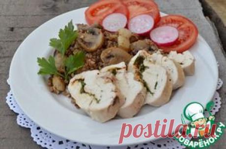 Котлета куриная с гарниром - кулинарный рецепт