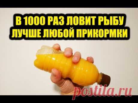 В 1000 РАЗ ЛУЧШЕ ПРИКОРМКИ, РЫБА КЛЮЁТ ВСЕГДА С ТАКИМ АТТРАКТАНТОМ, СВОИМИ РУКАМИ СДЕЛАЛ САМ