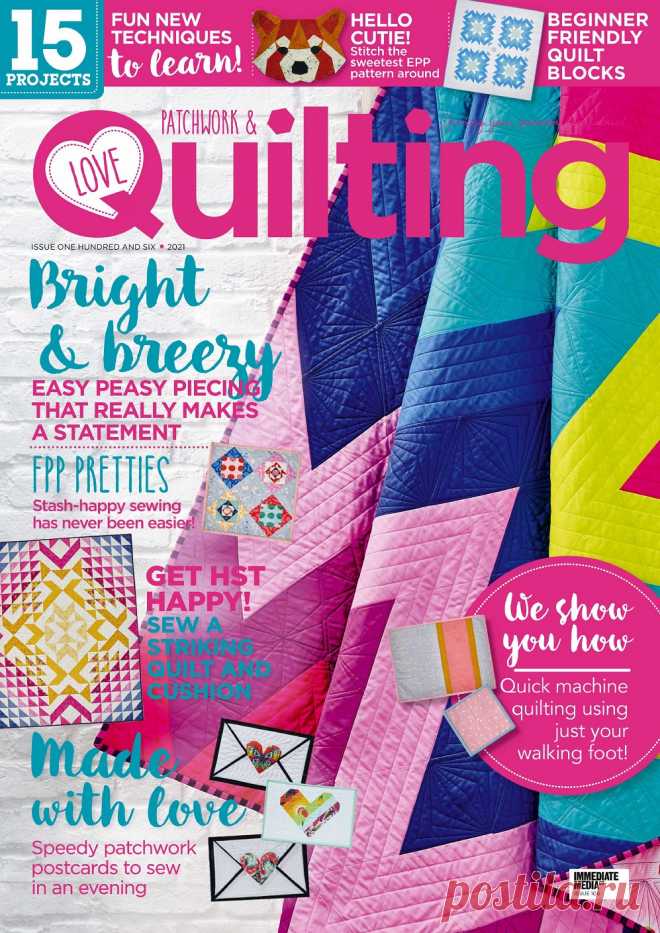 Love Patchwork & Quilting №106 2021