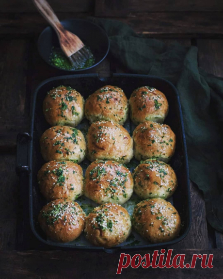 Пампушки с сыром, чесноком и картофелем - пошаговый рецепт с фото