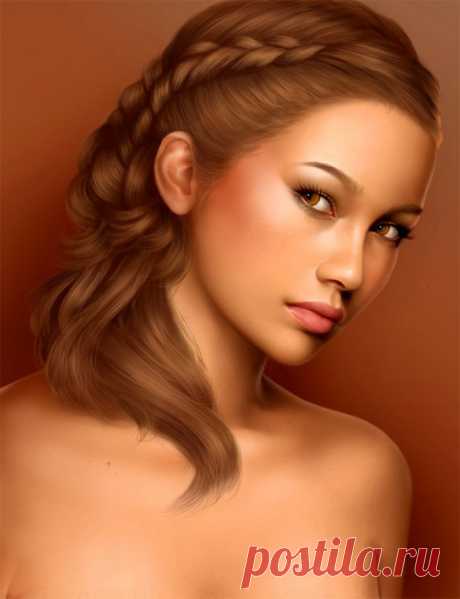 Красивые портреты от цифровой художницы из Великобритании Gothic-Icecream