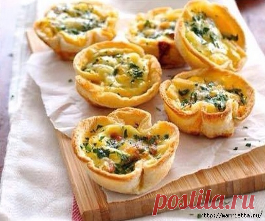 Хлебные тарталетки на все случаи жизни своими руками быстро | Четыре вкуса