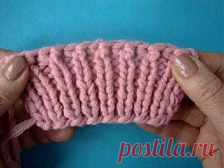 Прямые и обратные накиды Как закрыть петли Вязание спицами Урок 48 Knitting bind off - YouTube