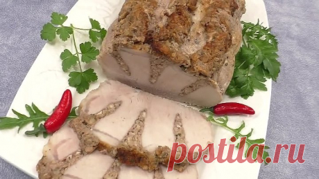 Мясная закуска на праздничный стол