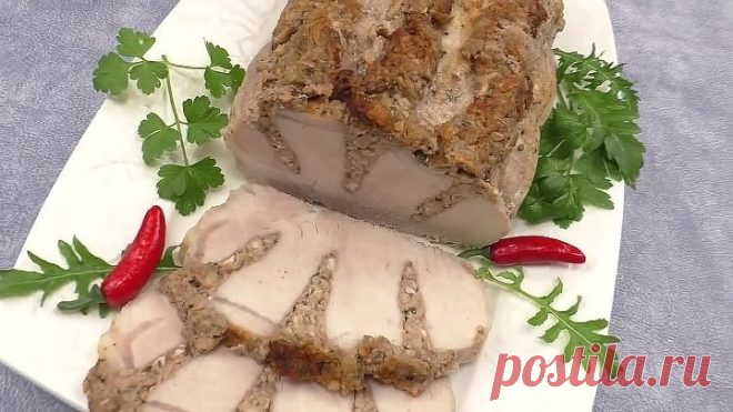 Мясная закуска на праздничный стол