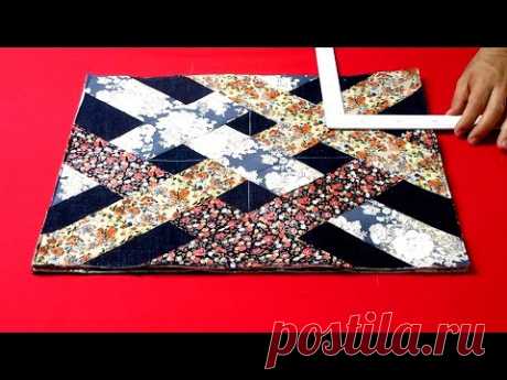 DIY패치웍을 활용한 다용도 라지 스토리지 BOX / Multipurpose "Large Storage Box" with "patchwork"