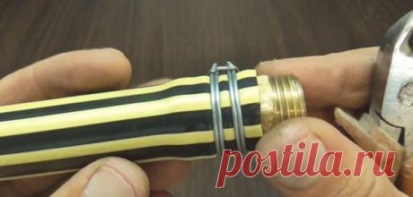 Незаменимый инструмент для герметичного обжима труб, патрубков и т.д., своими руками | Сделай сам | Яндекс Дзен