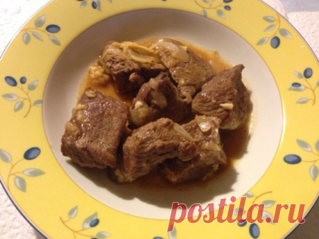 Жаркое по рецепту Джулии Чайлд - очень нежное мясо получается.