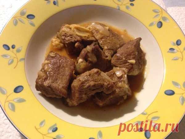 Жаркое по рецепту Джулии Чайлд - очень нежное мясо получается.